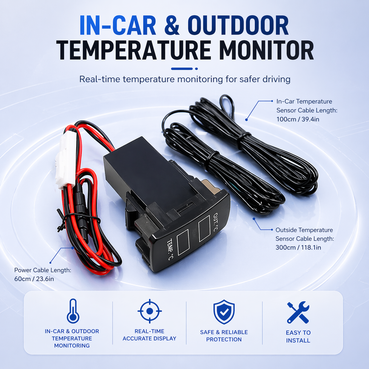 OEM Honda USB Charger Module | Voltage & Temperature Monitoring Dashboard Panel
