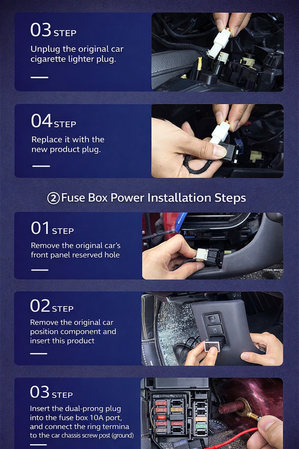 60W Toyota Custom Fit Car Charger | 30W Type-C + 30W USB Fast Charging